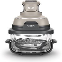 FN101EUST CRISPi 4-in-1 Tragbare Glas-Heißluftfritteuse stone