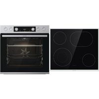 Profiplus SCX Herdset bestehend aus BCS6737E06X + ECD643BX edelstahl/cleansteel + edelstahl