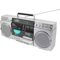 SCD1980SI Radio-Rekorder mit CD + Kassette silber