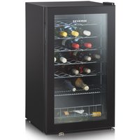 KS 9894 Weintemperierschrank schwarz/silber