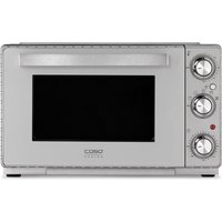 TO 26 Silver Style Mini-Backofen silber