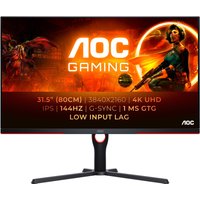 U32G3X/BK 80 cm (32") Gaming Monitor schwarz/rot