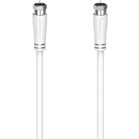 SAT-Anschlusskabel (3m) F-Stecker>F-Stecker weiss