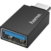 USB-C-OTG auf USB-A-Adapter schwarz