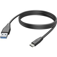 Ladekabel USB-C>USB-A (3m) schwarz