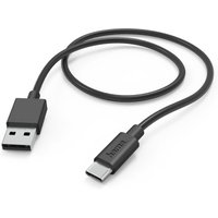 Ladekabel USB-A>USB-C (1m) schwarz