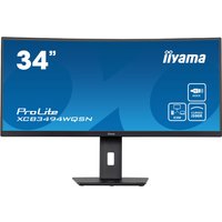ProLite XCB3494WQSN-B5 86 cm (34") TFT-Monitor mit LED-Technik mattschwarz