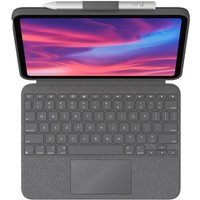 Combo Touch (DE) Tablet-Tastatur für iPad 10. Generation oxford grey