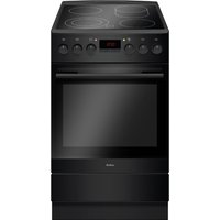SHC 11503 SM Elektroherd mit Glaskeramikfeld schwarz