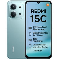 Redmi 15C (4GB+128GB) Smartphone mint green