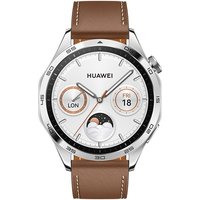 Watch GT4 (46mm) Smartwatch edelstahl/braun