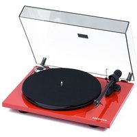 Essential III Plattenspieler hochglanz rot