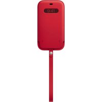 Lederhülle mit MagSafe (PRODUCT)RED für iPhone 12 Pro Max rot