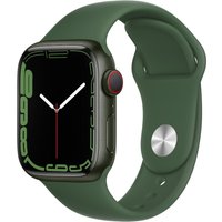 Watch Series 7 (41mm) GPS+4G Alu mit Sportarmband grün/klee