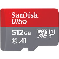 microSDXC Ultra A1 (512GB) Speicherkarte + Adapter