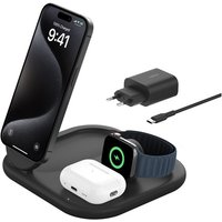 BoostCharge 3in1 Wireless (15W) Ladegerät schwarz