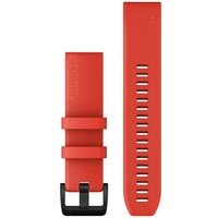 QuickFit Silikonarmband (22mm) rot/schwarz
