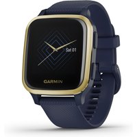 Venu Sq Music Smartwatch dunkelblau/weißgold