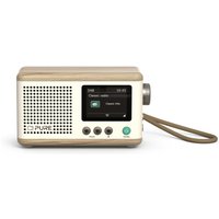 Classic Mini Digitalradio cotton white/oak
