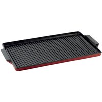 GPCI240R Grillplatte Kochuntensil rot/schwarz