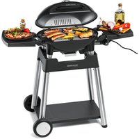 BBQ 4100/S mit Grillwagen Barbecue-Tischgrill schwarz