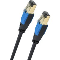 Giga Stream Cat 8.1 Kabel (3m) Netzwerkkabel schwarz