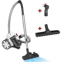 PC-BS 3110 Beutelloser Bodenstaubsauger weiß/titan