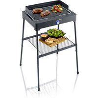 PG 8563 Barbeque-Standgrill schwarz