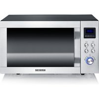 MW 7777 Kombi-Mikrowelle edelstahl/schwarz