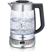 WK 3480 Wasserkocher glas/edelstahl/schwarz