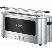 Elegance Langschlitz-Toaster edelstahl/schwarz