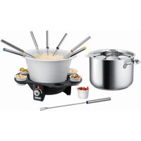 48645 Elegance Fondue schwarz/silber