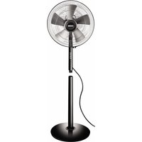 86825 Standventilator Silverline schwarz/silber