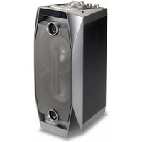 Disco Multimedia-Lautsprecher Bluetooth grau