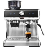 Design Espresso Barista Pro Siebträgermaschine edelstahl/schwarz