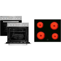 EHE 146-2.1 Set Herdset edelstahl + rahmenlos