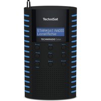 TechniRadio Solar Taschenradio schwarz/blau