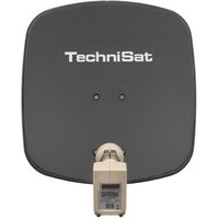 DigiDish 45 Universal-Twin-LNB Satellitenantenne grau