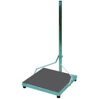 Balkonständer Aluminium Standfuß silber