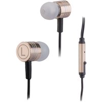 IN-EAR Headphone In-Ear-Kopfhörer mit Kabel gold