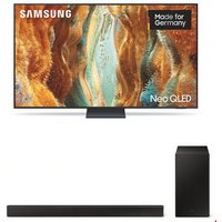 GQ75QN73FAT 189 cm (75") Neo QLED Vision AI Smart TV graphitgrau inkl. HW-C460G schwarz