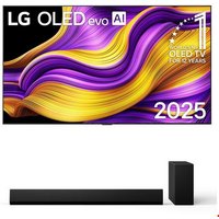 OLED77G58LW 195 cm (77") OLED evo AI TV inkl. DSG10TY Soundbar mit Subwoofer