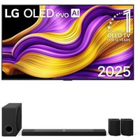 OLED55G58LW 139 cm (55") OLED evo AI TV inkl. DS95TR Soundbar mit Subwoofer und Rücklautsprechern