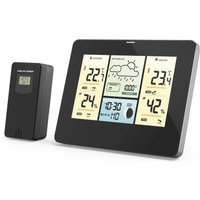 WLAN-Wetterstation mit App Außensensor