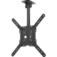 TV-Deckenhalterung 165 cm (65") schwarz