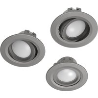 WLAN LED-Einbauspot 5W 3St.