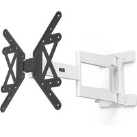 TV-Wandhalterung Fullmotion für 165cm (65") schwarz/weiss