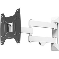 TV-Wandhalterung Fullmotion für 122 cm (48") schwarz/weiss