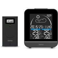 La Gomera Wetterstation mit Außensensor schwarz