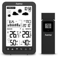 Ko Samui Wetterstation mit Außensensor schwarz